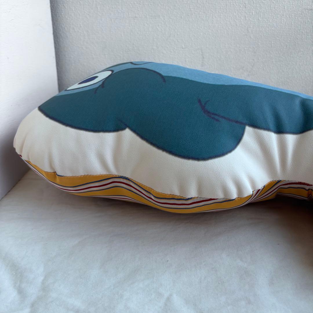 トムとジェリー ニコアンドコラボ 　ダイカットクッション 魚