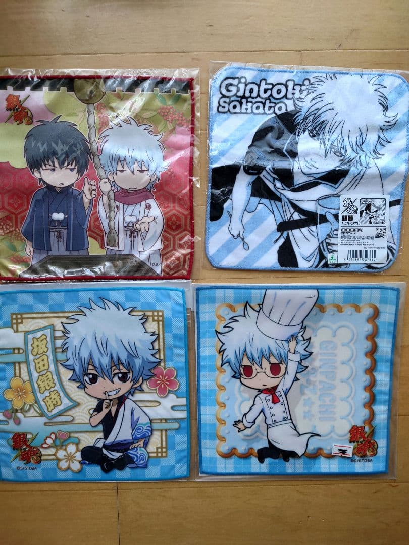 銀魂　マイクロファイバー　ミニタオル　　12枚まとめ売り（銀時、土方）