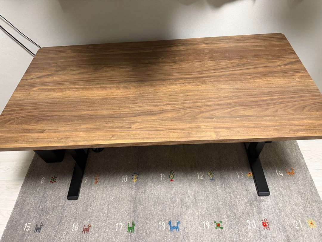 【組み立て不要】Flexispot 昇降デスクH1 140×70×2.5cm