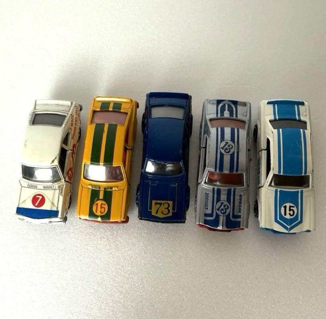 トミカ日本製 黒箱 ハコスカ ケンメリサニー サバンナ 5台セット