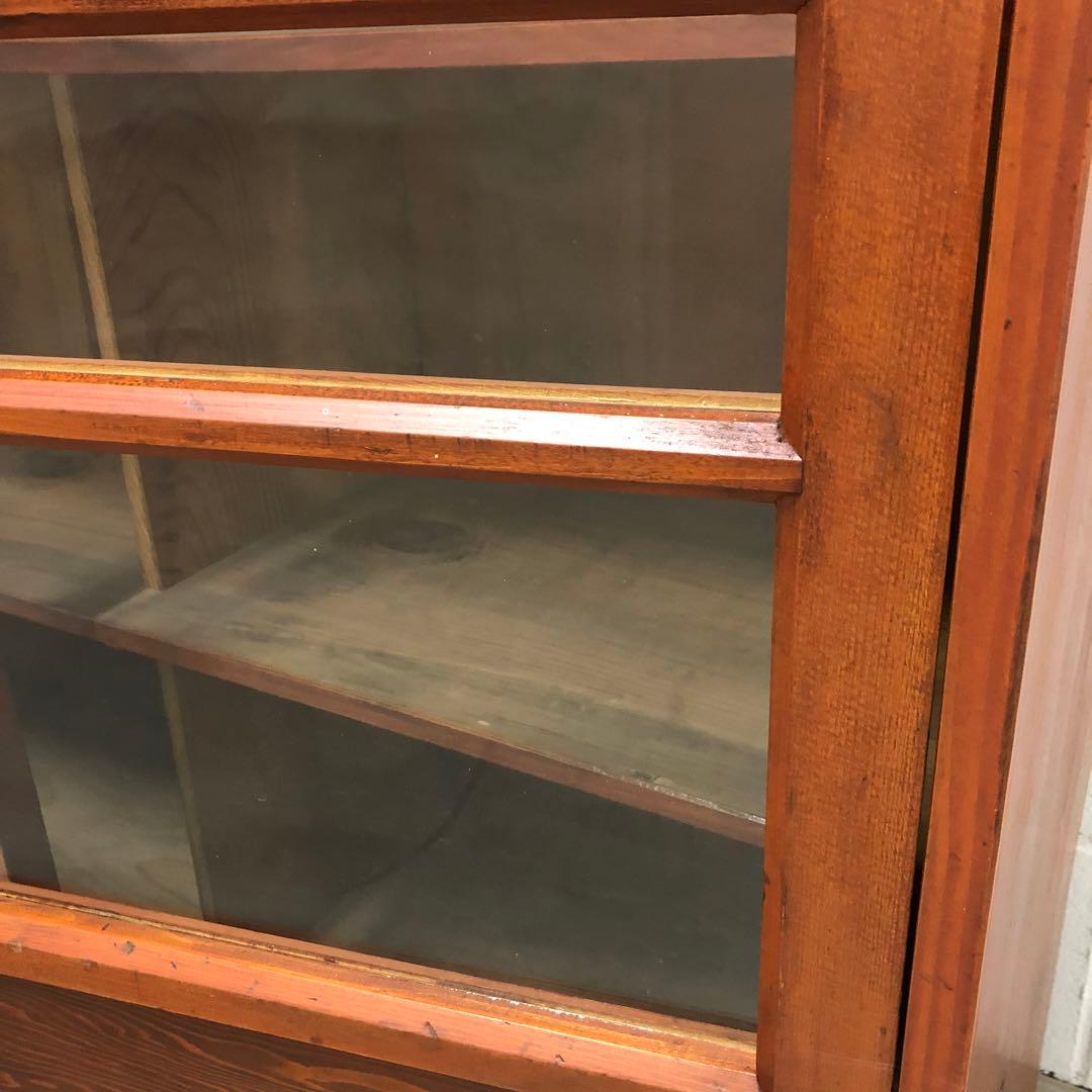 古家具　戸棚　キャビネット　木製　飾り棚　ウッドラック