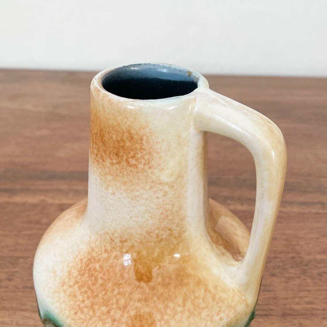 【東ドイツ Haldenslebenの花瓶】ミッドセンチュリー 350