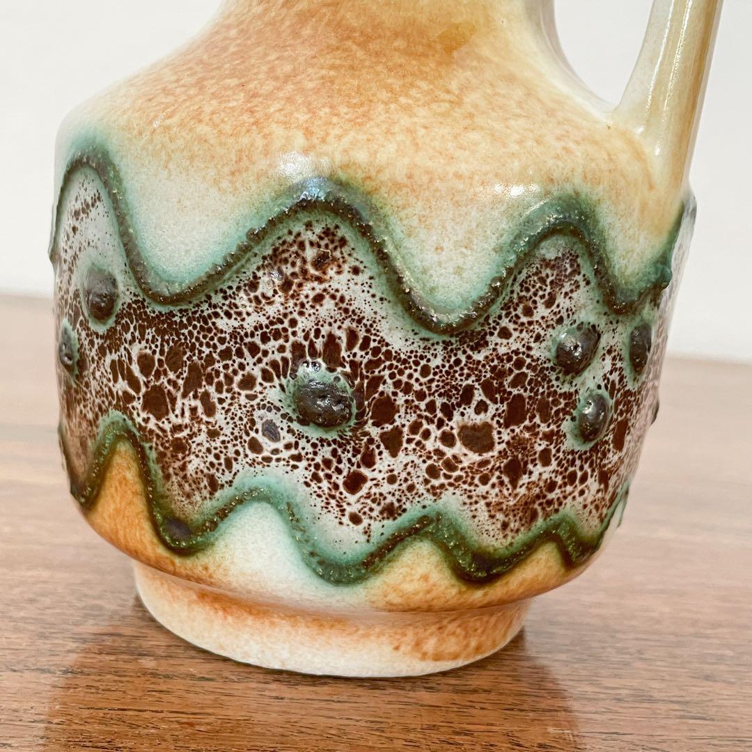 【東ドイツ Haldenslebenの花瓶】ミッドセンチュリー 350