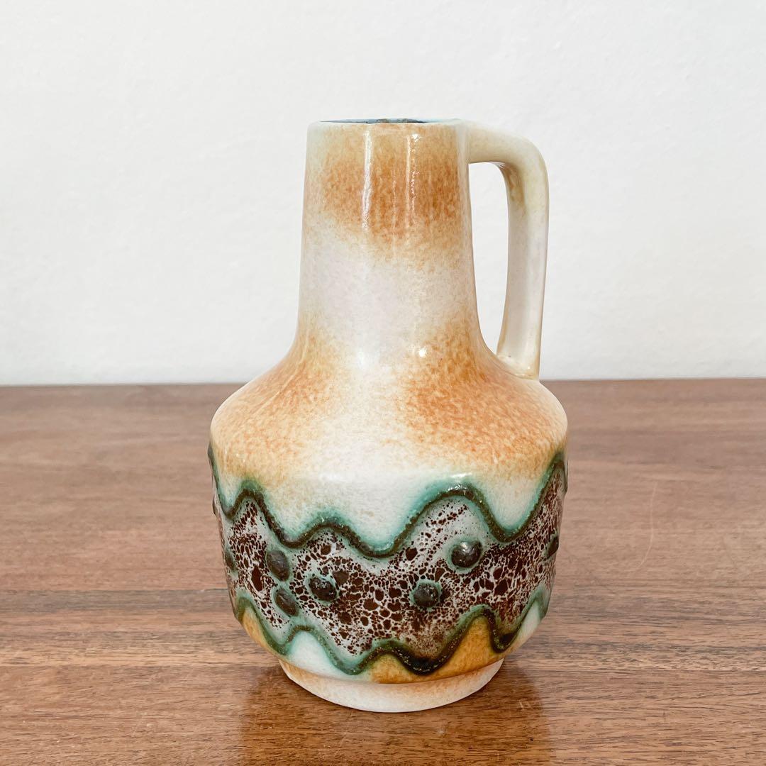 【東ドイツ Haldenslebenの花瓶】ミッドセンチュリー 350