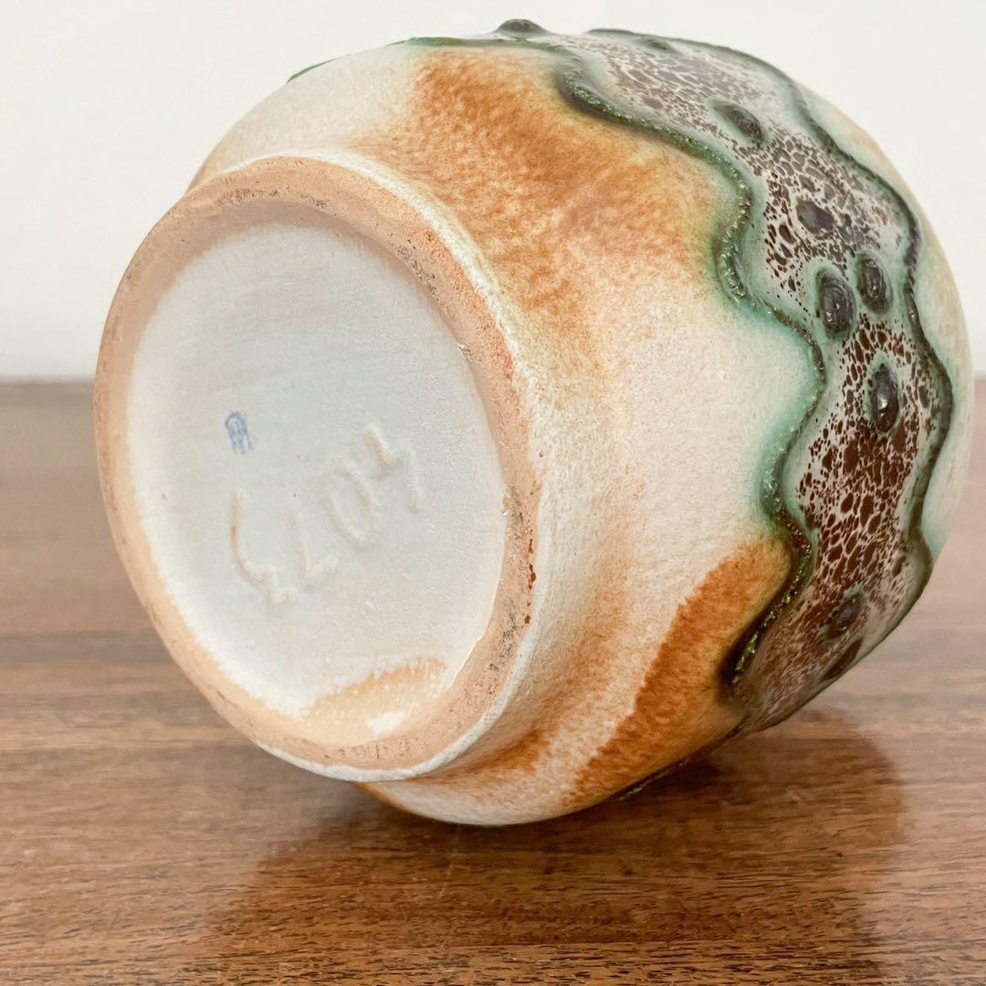 【東ドイツ Haldenslebenの花瓶】ミッドセンチュリー 350