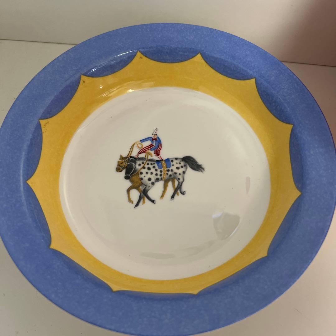 【希少・未使用】HERMES エルメス　サーカスシリーズ　皿　ボウル