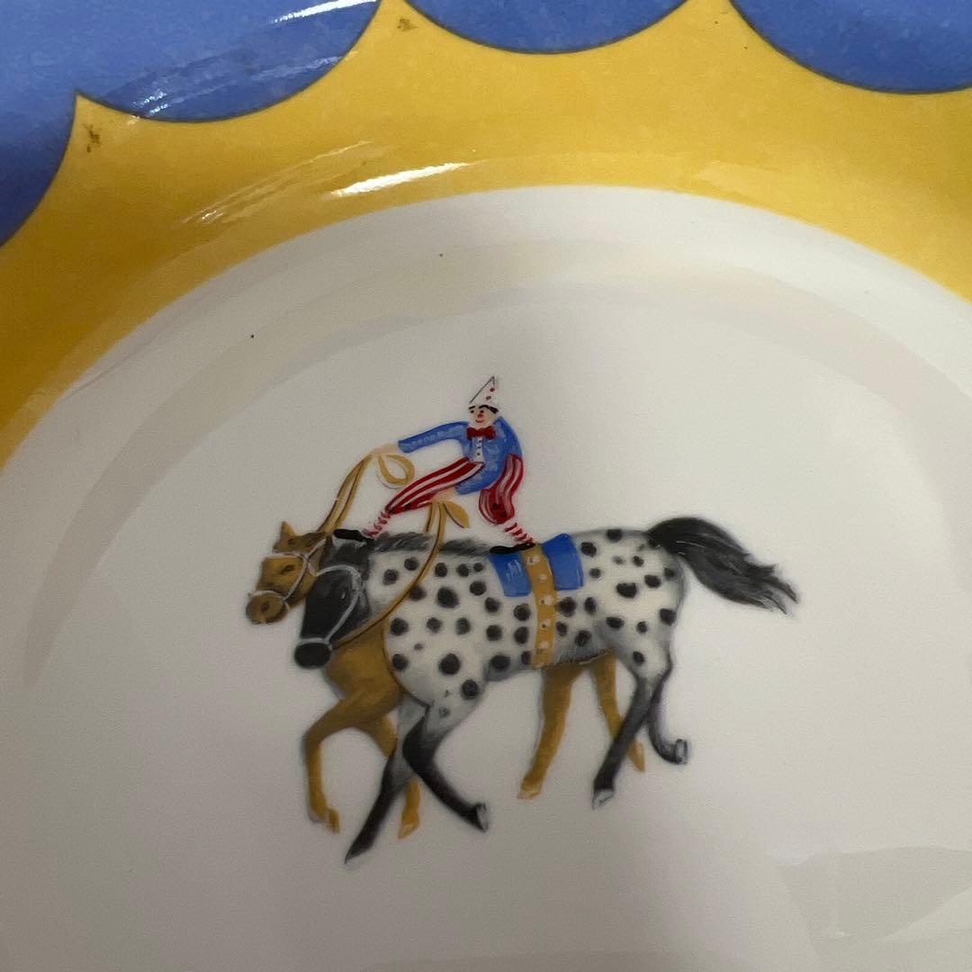 【希少・未使用】HERMES エルメス　サーカスシリーズ　皿　ボウル