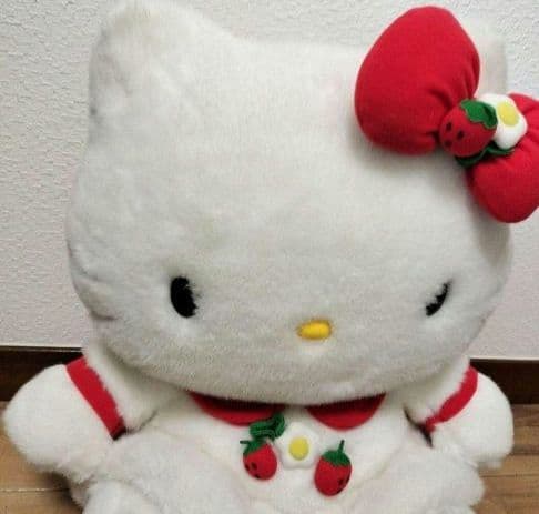 サンリオ レトロ ハローキティ 大きなぬいぐるみ