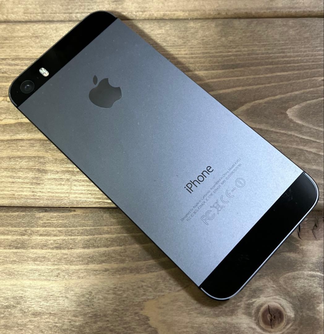 iPhone5s 16G バッテリー最大容量100% 充放電59回 使用頻度少