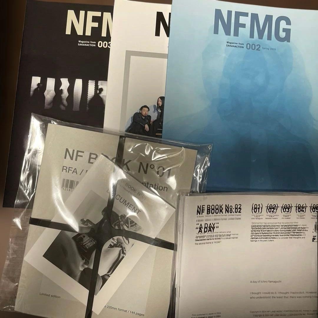 サカナクション　nfメンバーグッズ　会報誌まとめ売り