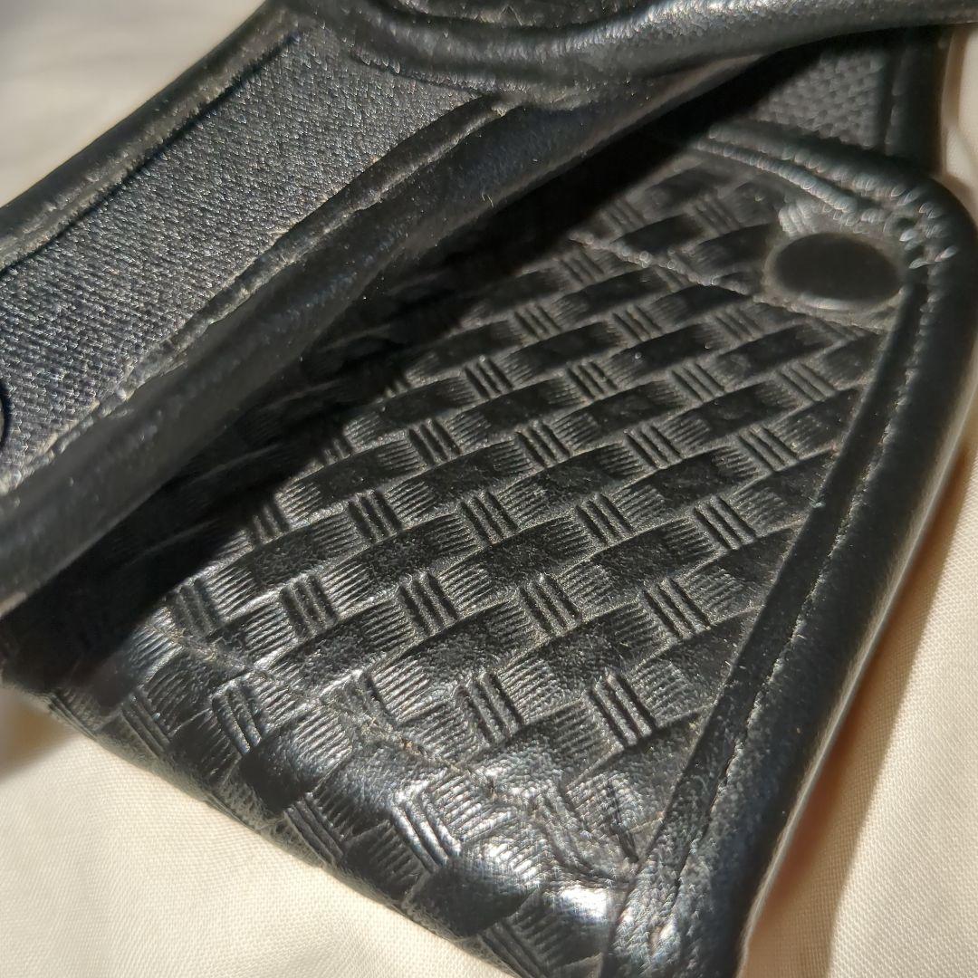米国実物　bianchi 本革レザー　デューティホルスター　size12 s&w