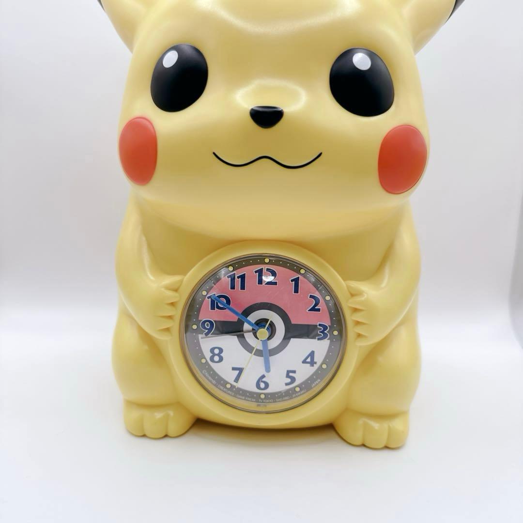 当時物✨ ピカチュウ ポケモン おしゃべりめざまし 置時計 セイコークロック