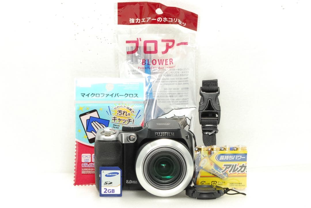 FUJIFILM FinePix S8000fd❤️スマホ転送 ブラック コンデジ