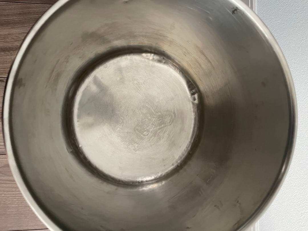 中古　業務用　18-8ステンレス　キッチンポット約18.5ℓ