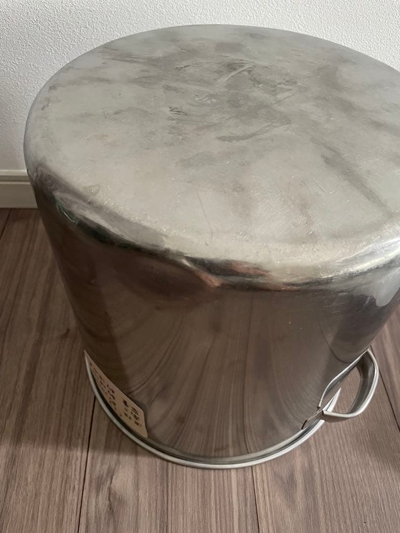 中古　業務用　18-8ステンレス　キッチンポット約18.5ℓ