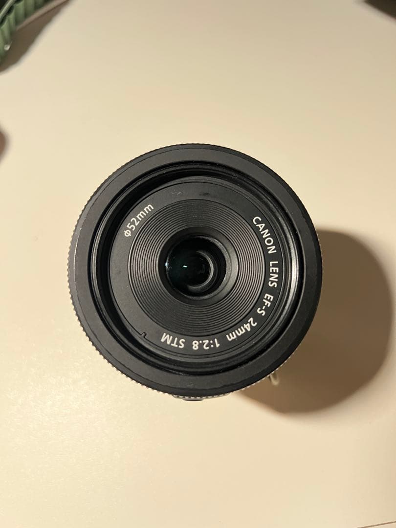 Canon EF-S 24mm f/2.8 STM レンズ + レンズケース付き