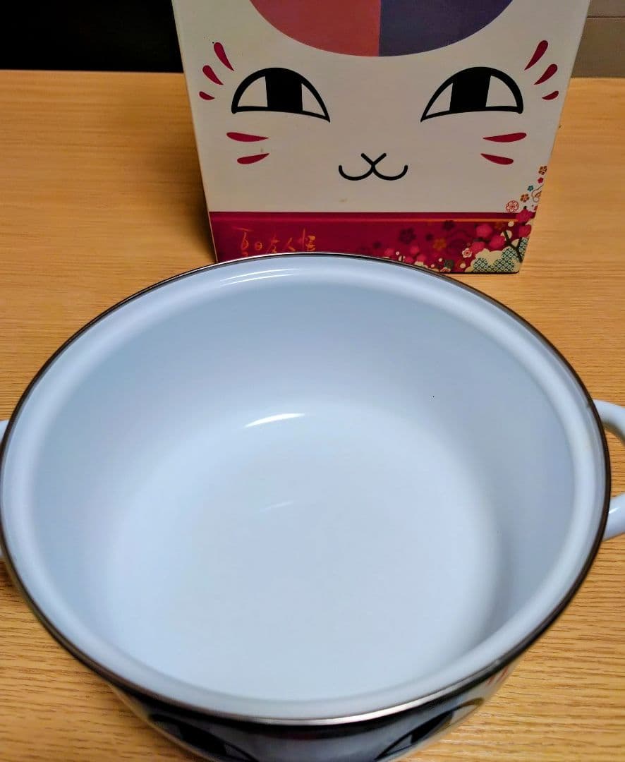 月末セール✨レア 稀少 夏目友人帳 ニャンコ先生 両手鍋 限定コラボグッズ