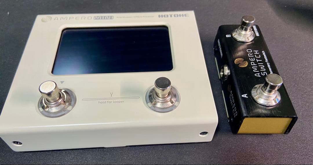 Ampero Mini と Ampero Switch のセット出品です。