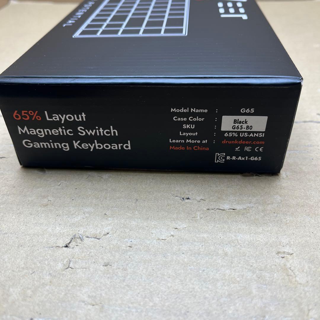 DrunkDeer G65 eスポーツゲーミングキーボード