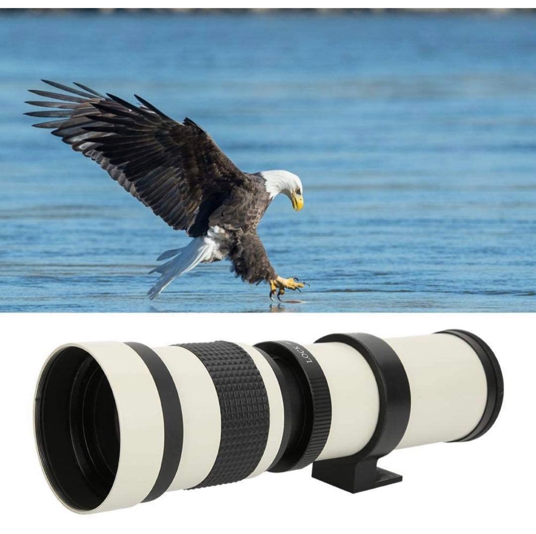 限定！1600mm望遠レンズ！キヤノン一眼レフ対応！ズームレンズホワイト特別出品