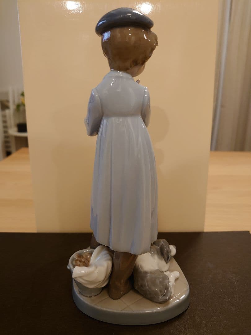 【極美品 絶版 無欠損】LLADRO リヤドロ No.5358『小さな彫刻家』