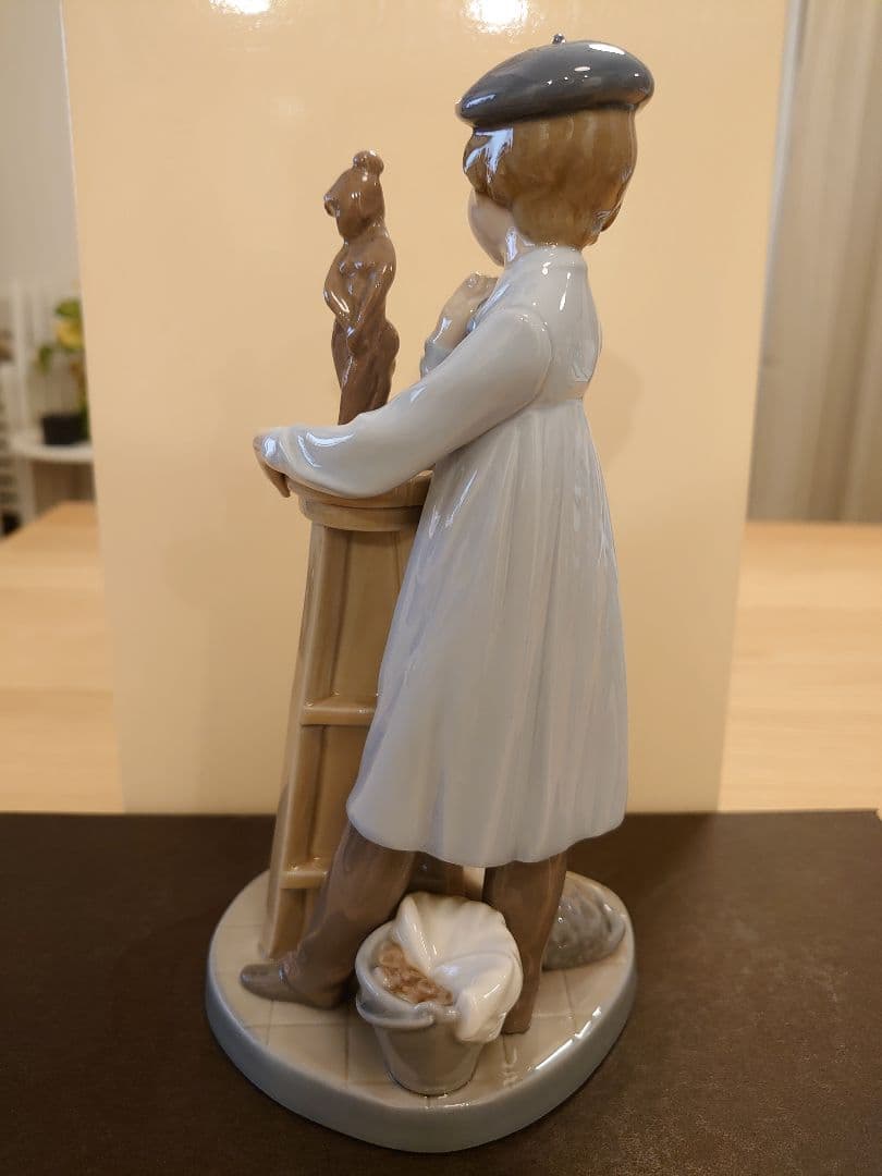 【極美品 絶版 無欠損】LLADRO リヤドロ No.5358『小さな彫刻家』