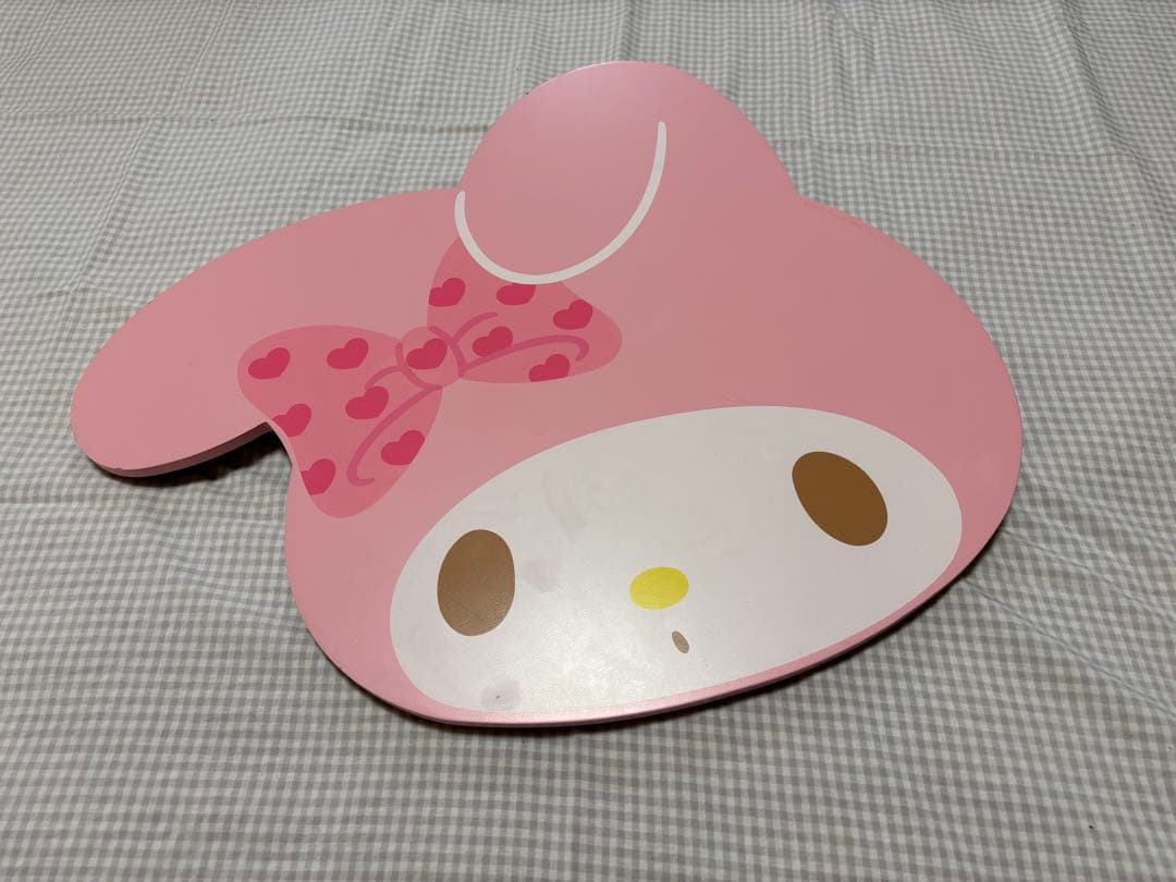 マイメロディ　フェイス　ミニ　テーブル　レア　マイメロ　折りたたみ　平成