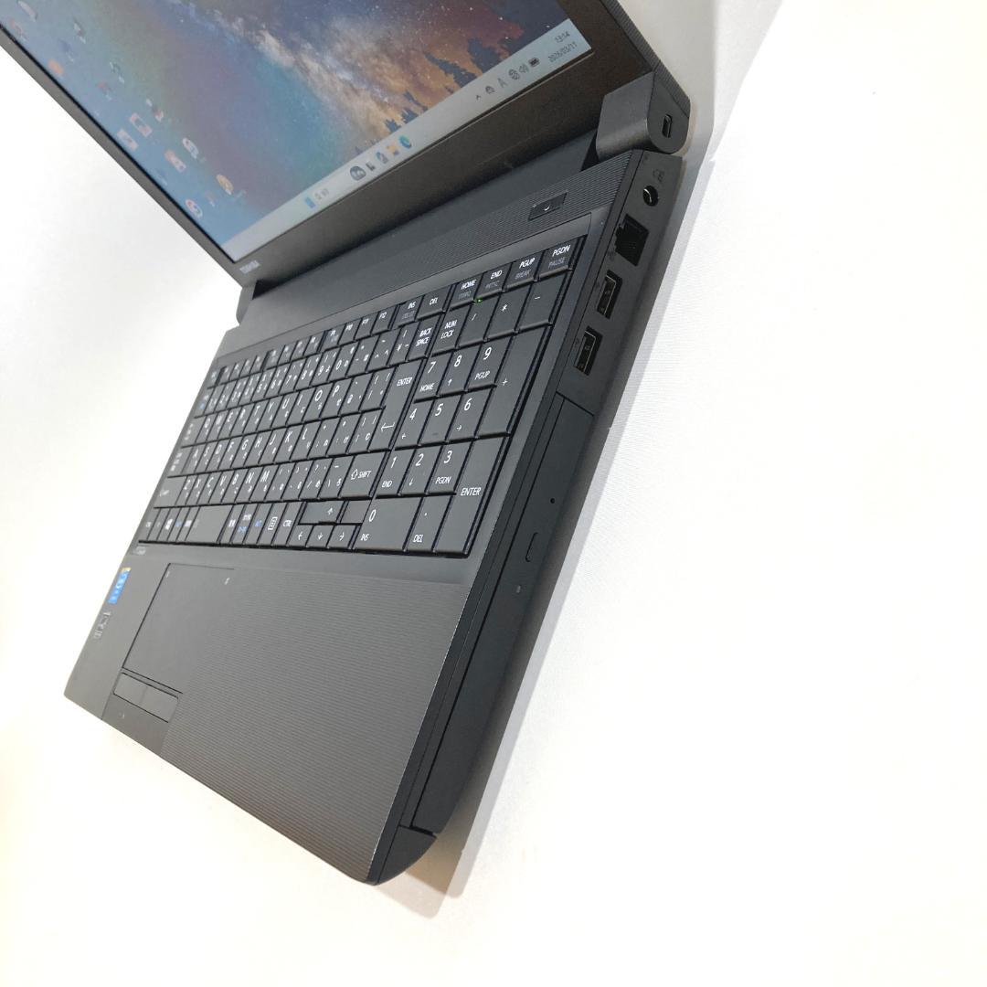 初心者向✨快速i5・DVD・超大容量✨黒✨すぐ使えるノートパソコン◇D536-3