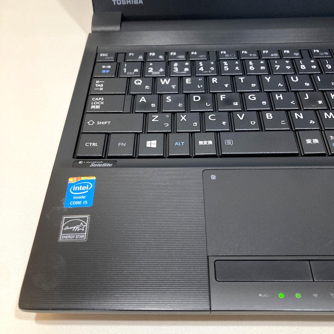 初心者向✨快速i5・DVD・超大容量✨黒✨すぐ使えるノートパソコン◇D536-3