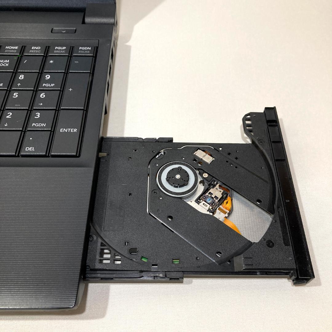 初心者向✨快速i5・DVD・超大容量✨黒✨すぐ使えるノートパソコン◇D536-3