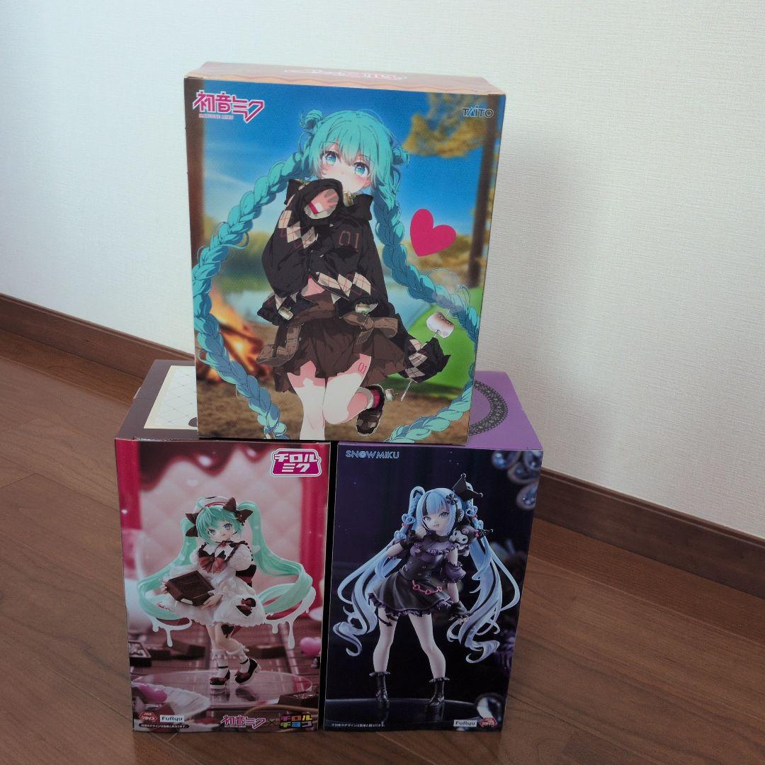 【新品未開封】初音ミク　チロルチョコ×FashionOutdoor×雪ミククロミ