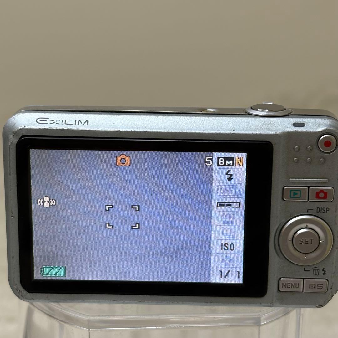 CASIO カメラ　EX-Z80 バッテリー　充電器　ブルー　コンデジ　動作品