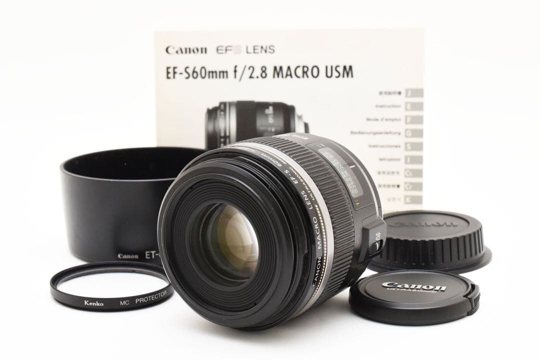 【美品】CANON EF-S 60mm F2.8 MACRO USM