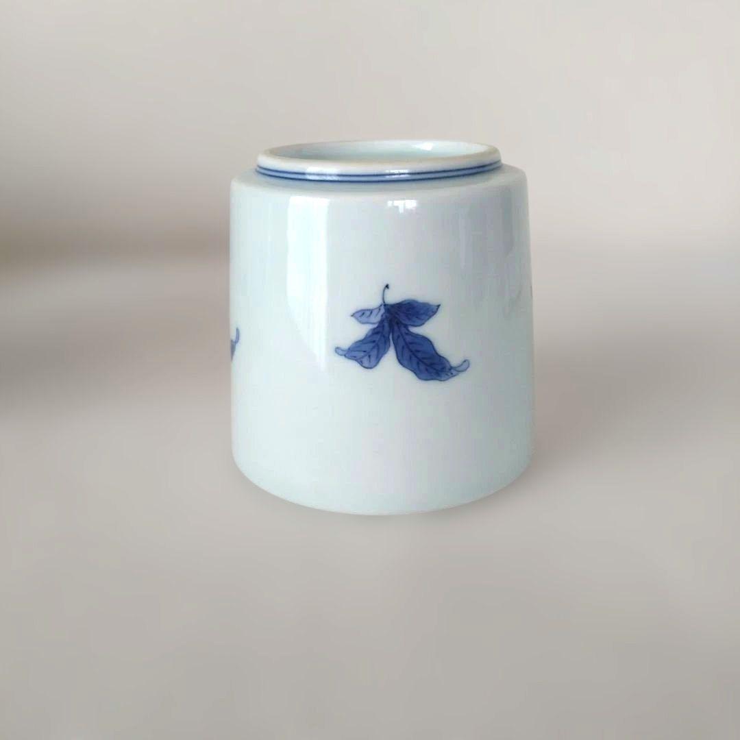 色鍋島龍仙手描き　湯飲み 5個