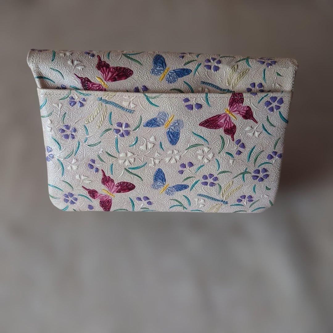 伝統工芸姫路革細工ポーチ