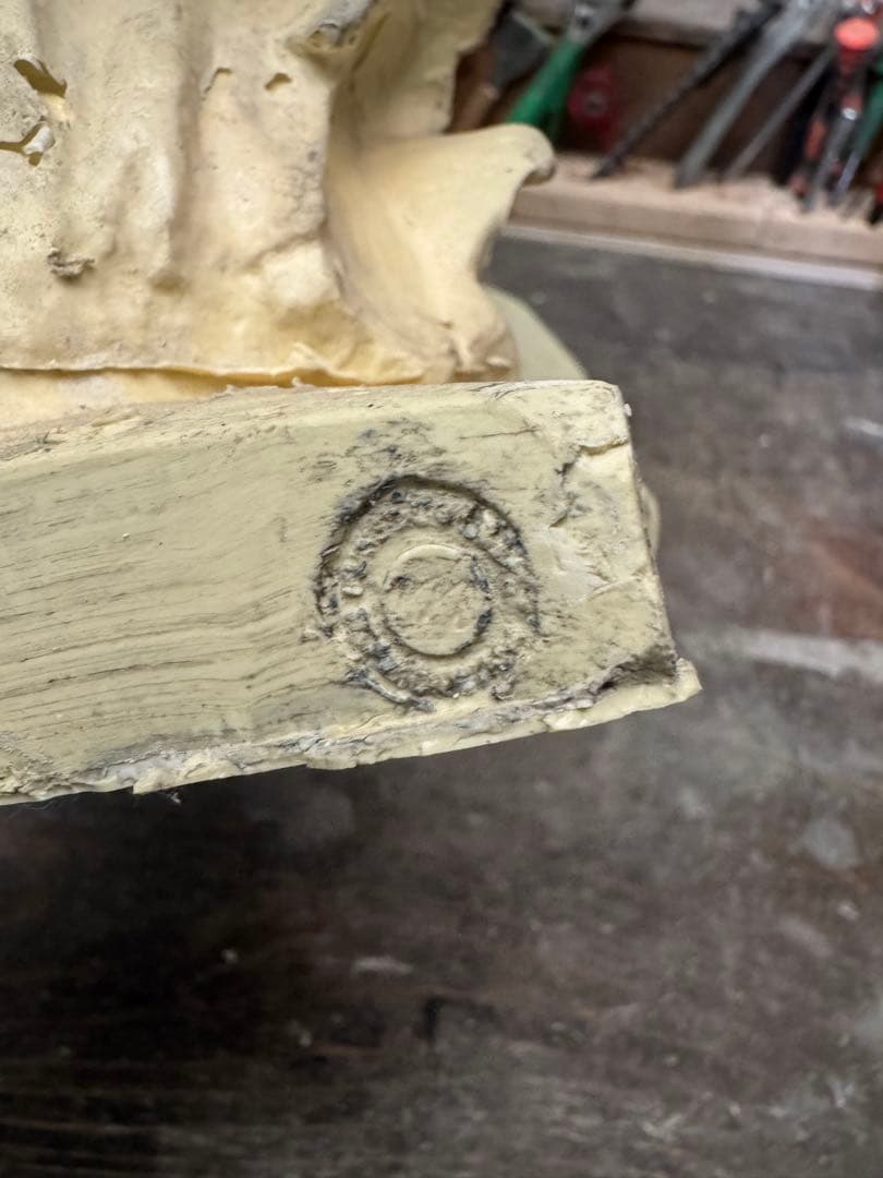 【りく様特価です】サモトラケのニケ 型から抜けたままの無垢、未仕上げ、未塗装品