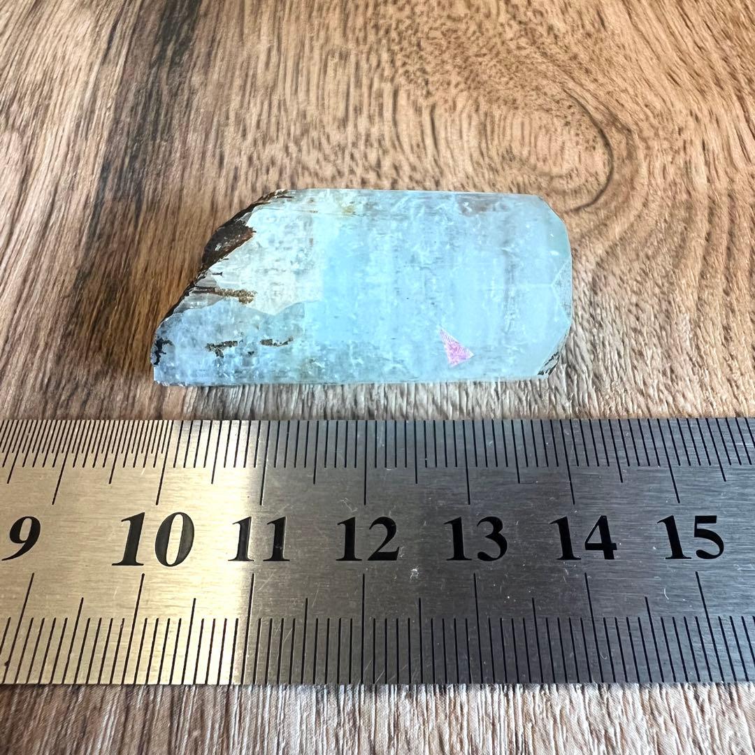 激レア 水入り アクアマリン ①鉱物 標本 原石