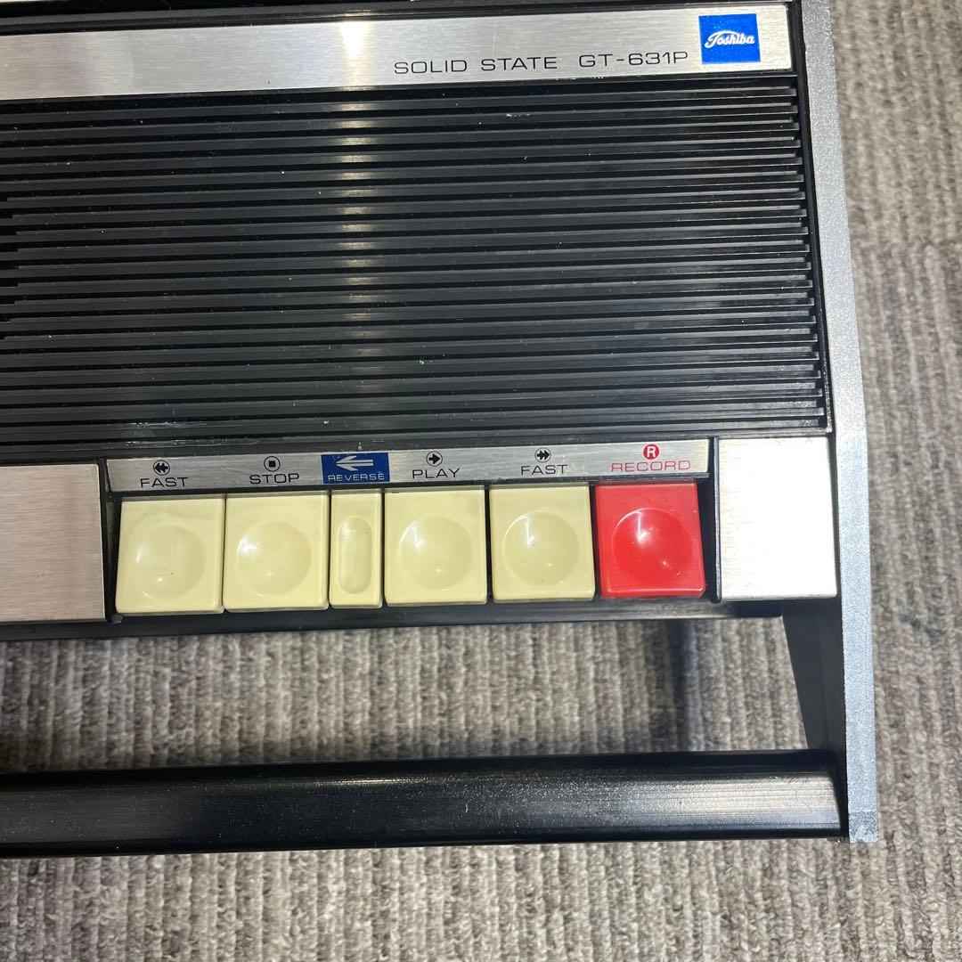 東芝5号サイズ オープンリールテープレコーダー整備済動作中古機 GT-631P
