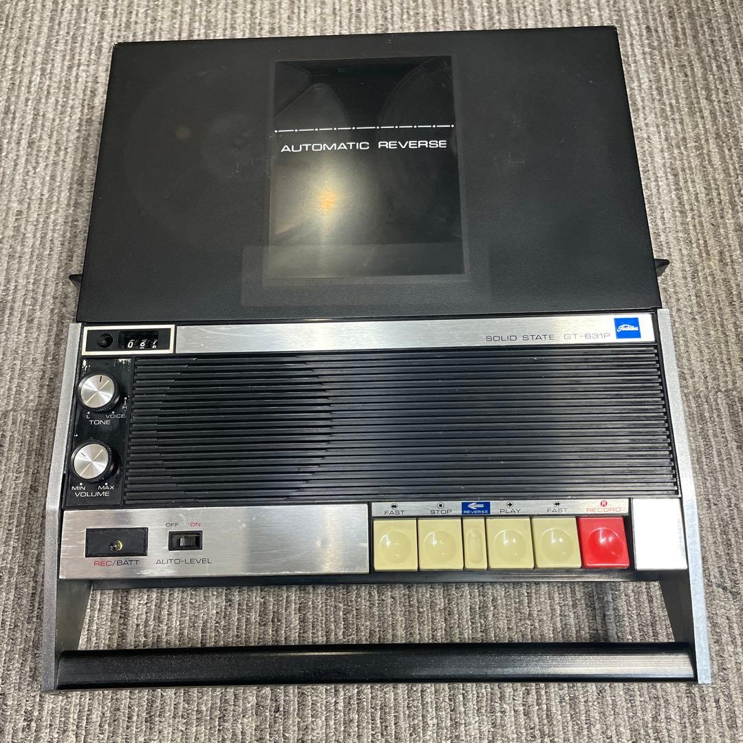 東芝5号サイズ オープンリールテープレコーダー整備済動作中古機 GT-631P