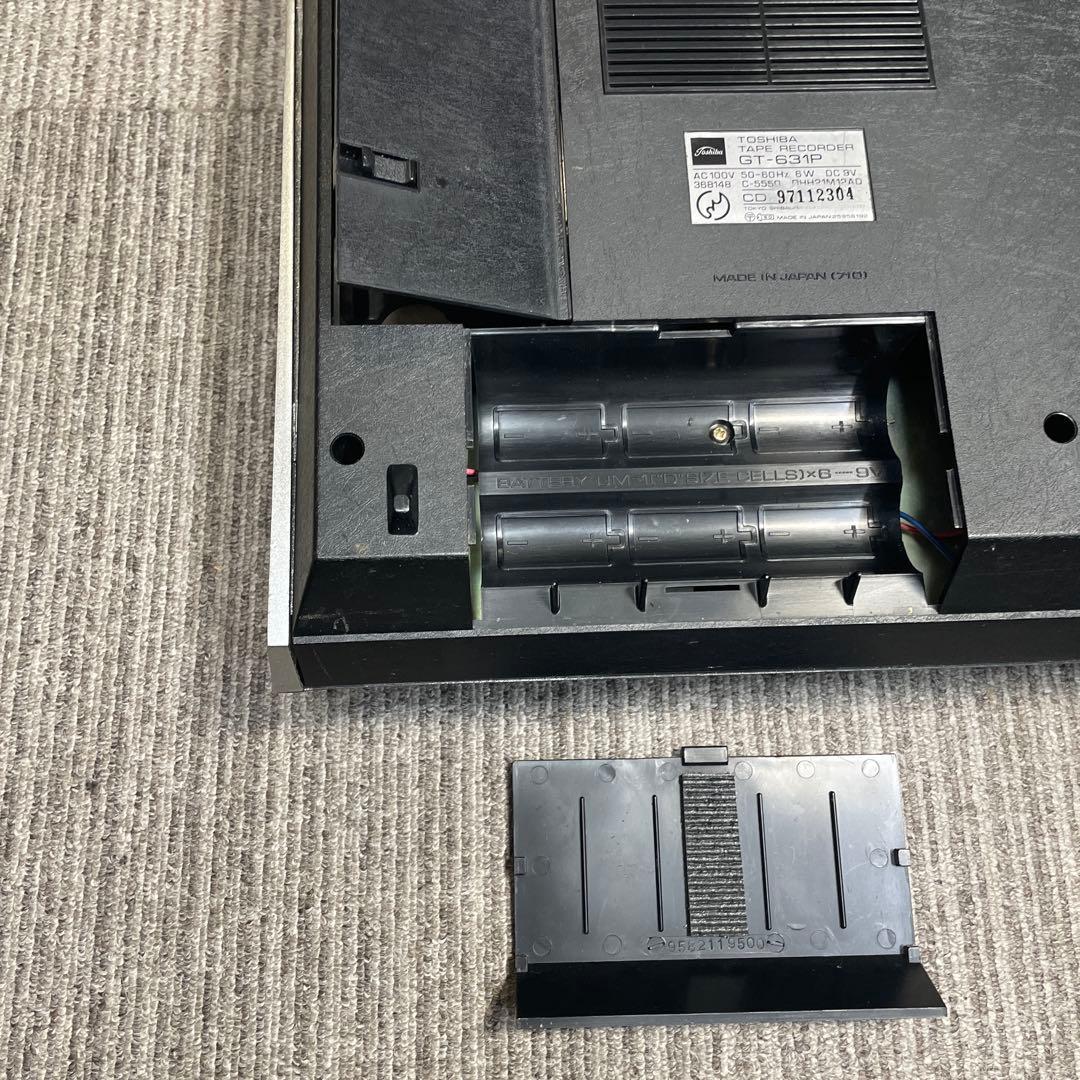 東芝5号サイズ オープンリールテープレコーダー整備済動作中古機 GT-631P