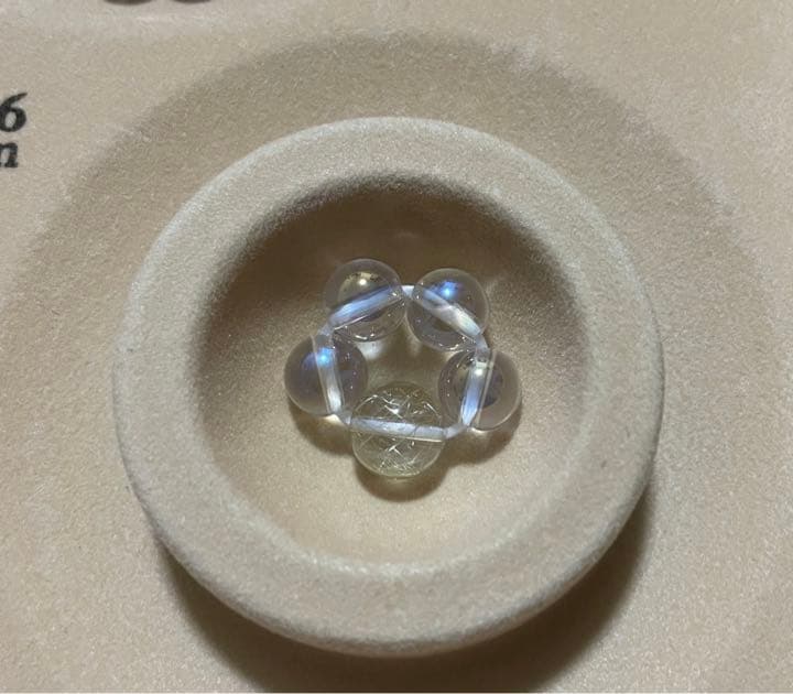 金運の種☆ゴールドルチルクォーツ×オーロラクォーツ