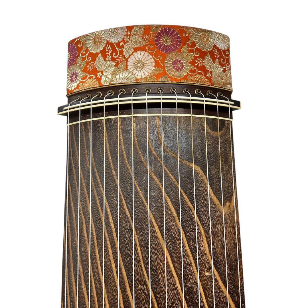 【現状販売】並甲 箏 13弦 銘なし 練習用 カバー付 たのめる便