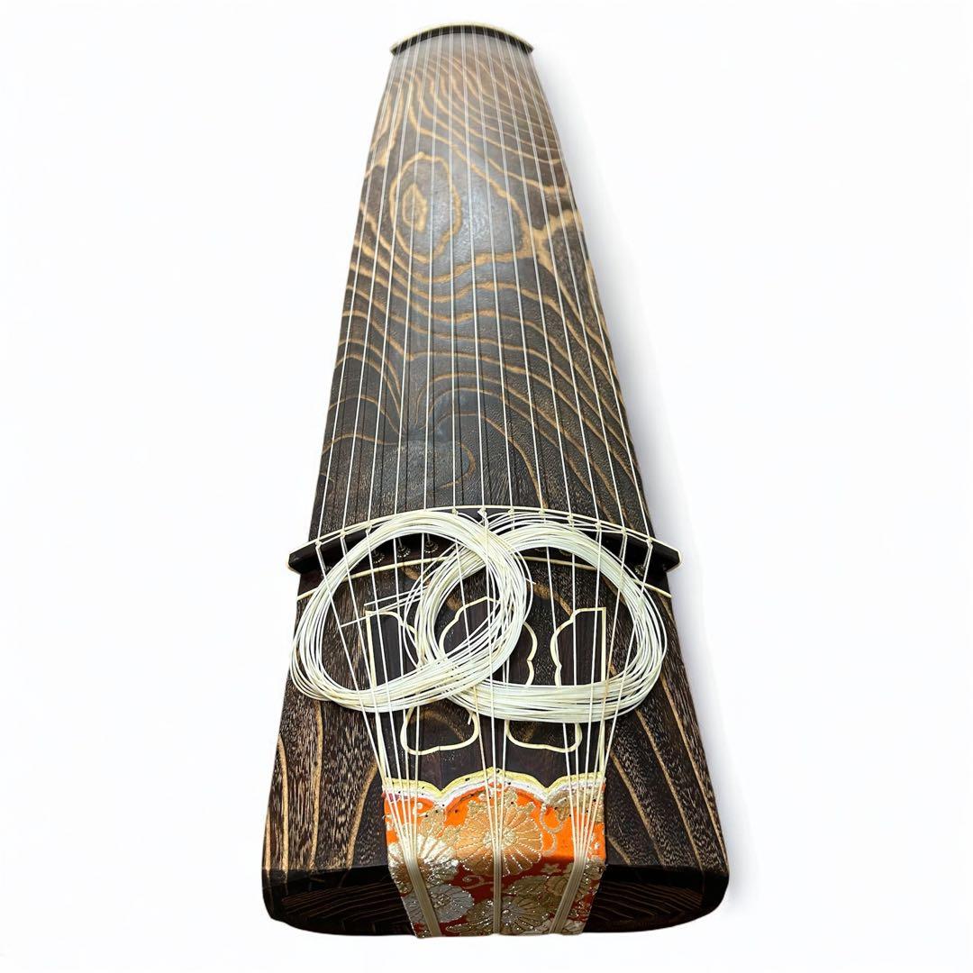 【現状販売】並甲 箏 13弦 銘なし 練習用 カバー付 たのめる便