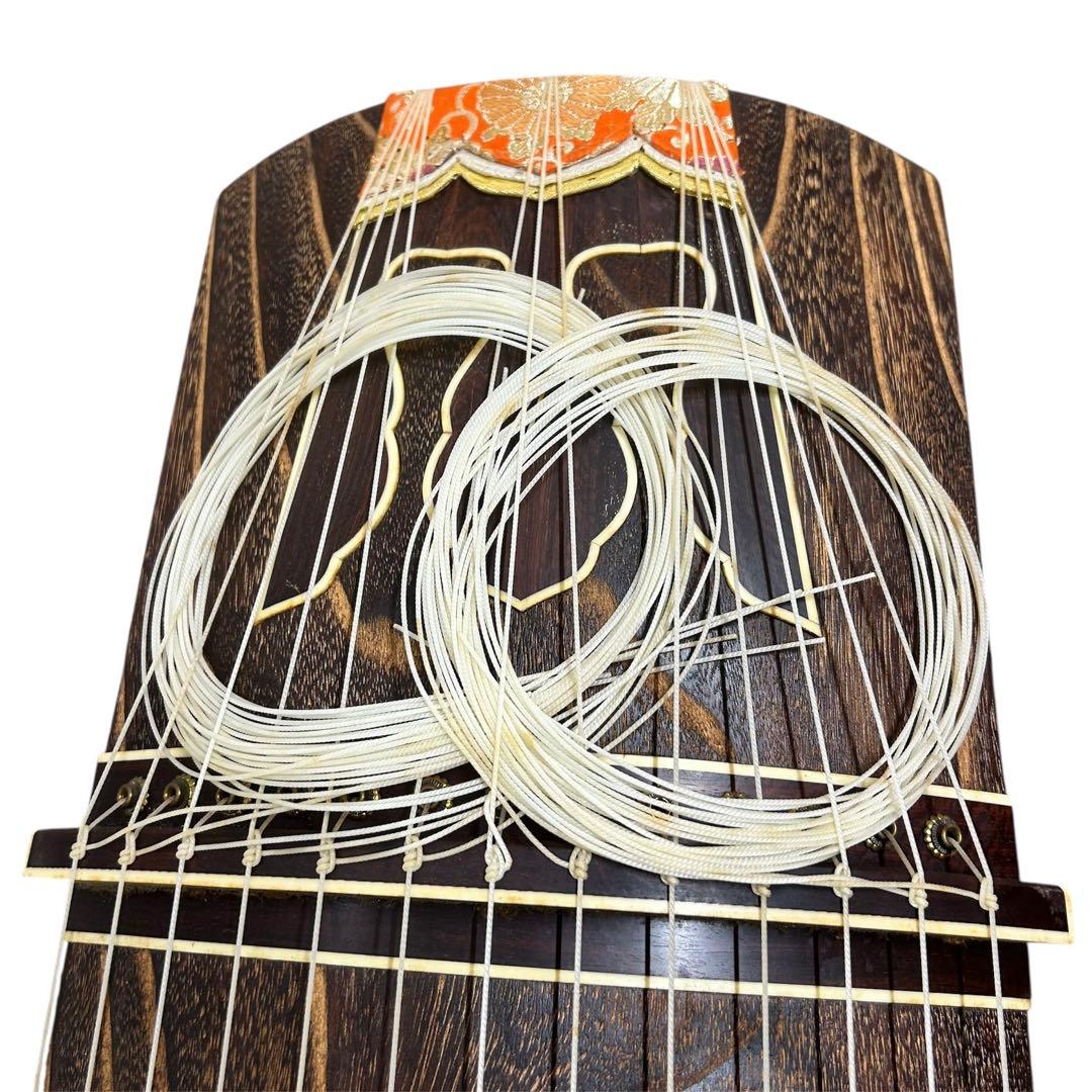 【現状販売】並甲 箏 13弦 銘なし 練習用 カバー付 たのめる便