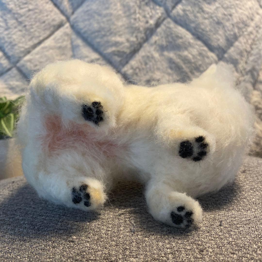 羊毛フェルト　チワワ　犬