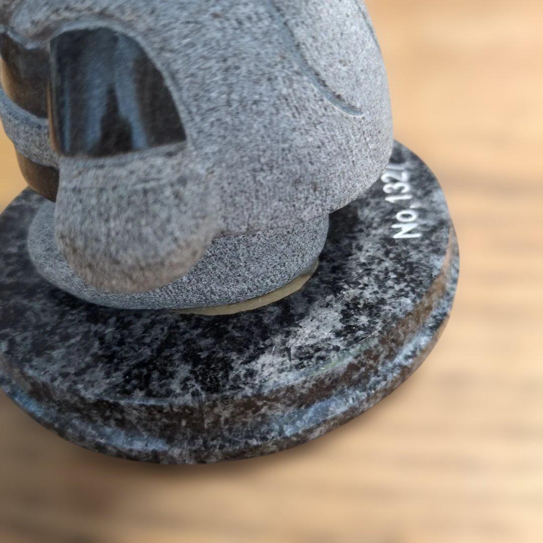 TAKAO アンパンマンスタチュー13㌢ 御影石 彫刻 石像