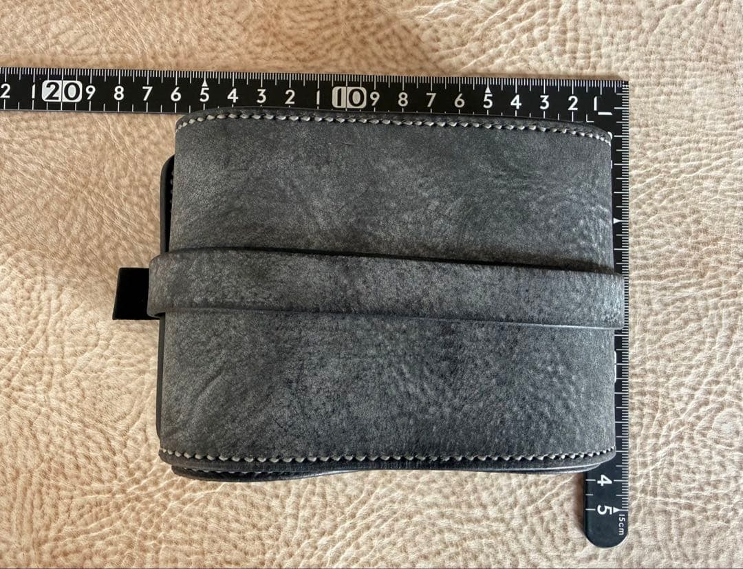 レザー ボトルバッグ　ブラック　720mlサイズ