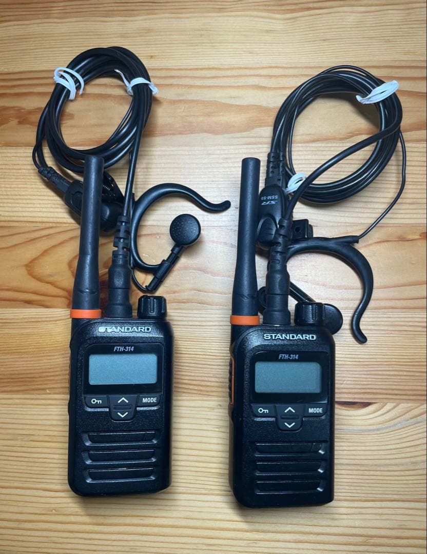 STANDARD FTH-314 特定小電力トランシーバー2台