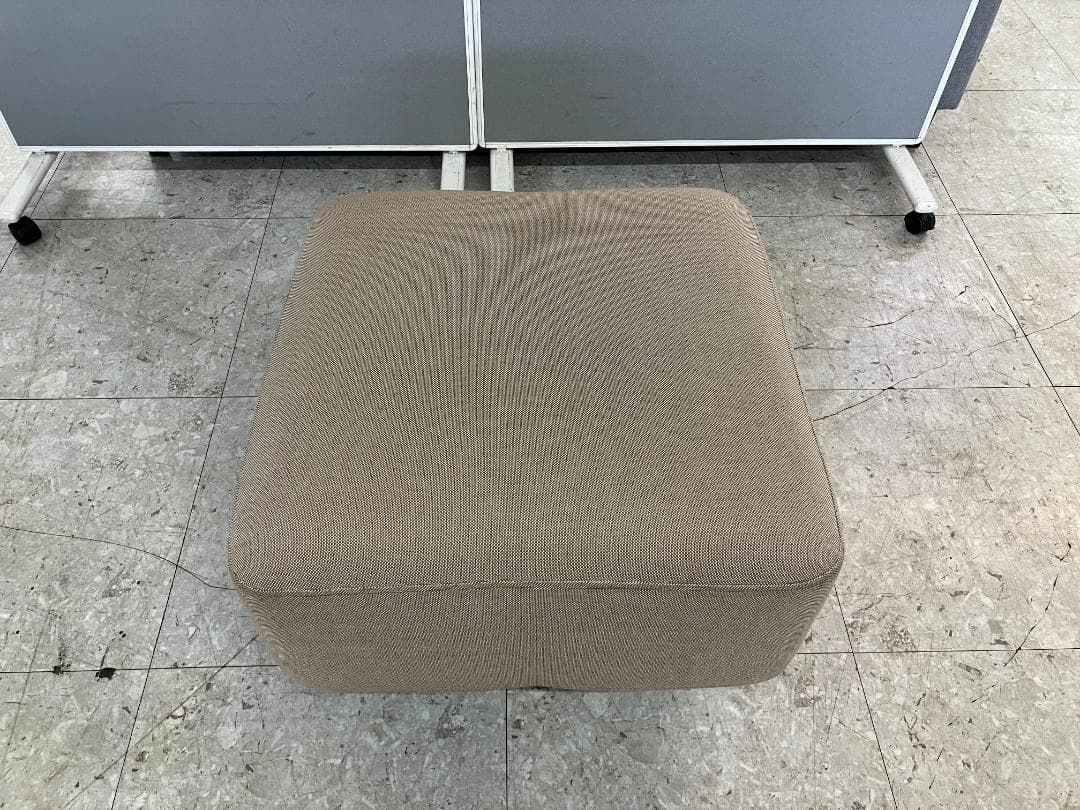 無印良品 2人掛けソファ オットマン付き ベージュ