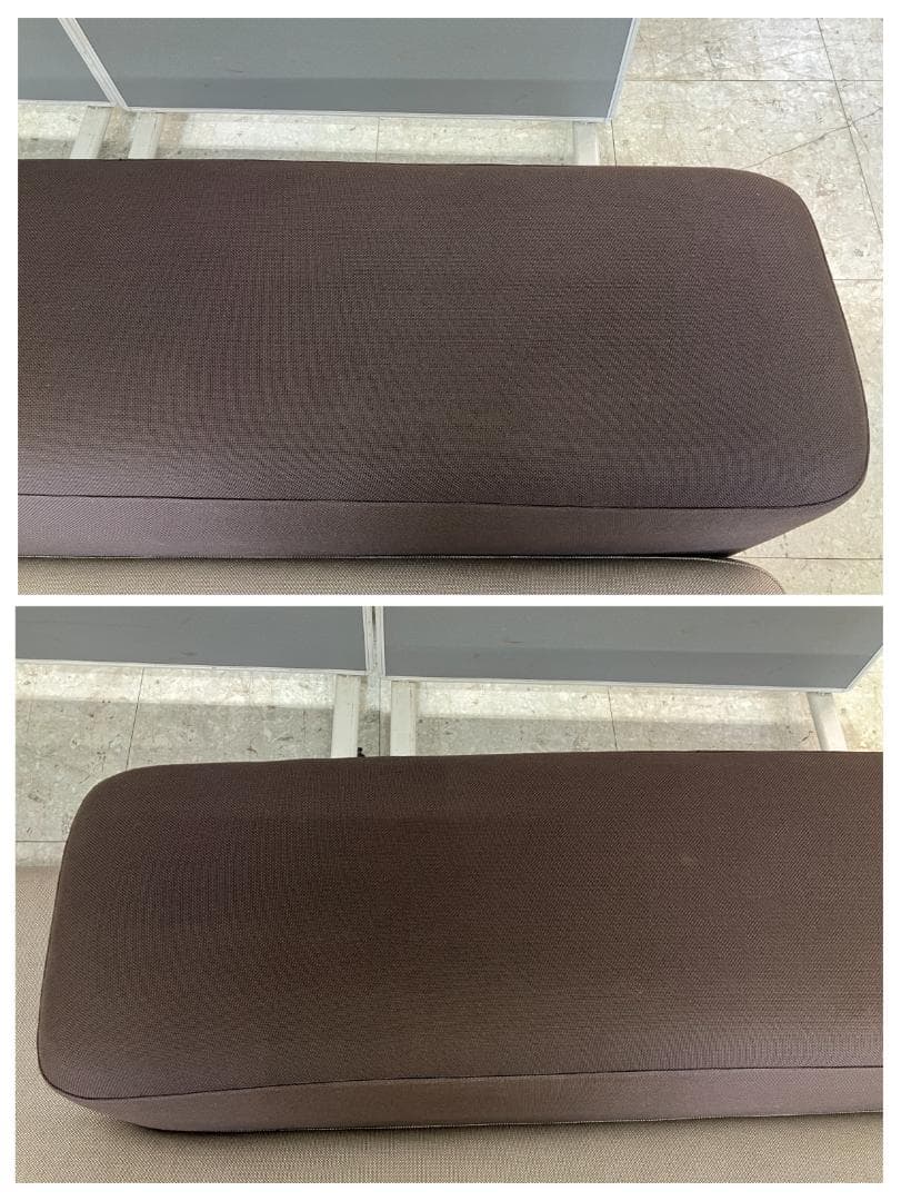 無印良品 2人掛けソファ オットマン付き ベージュ